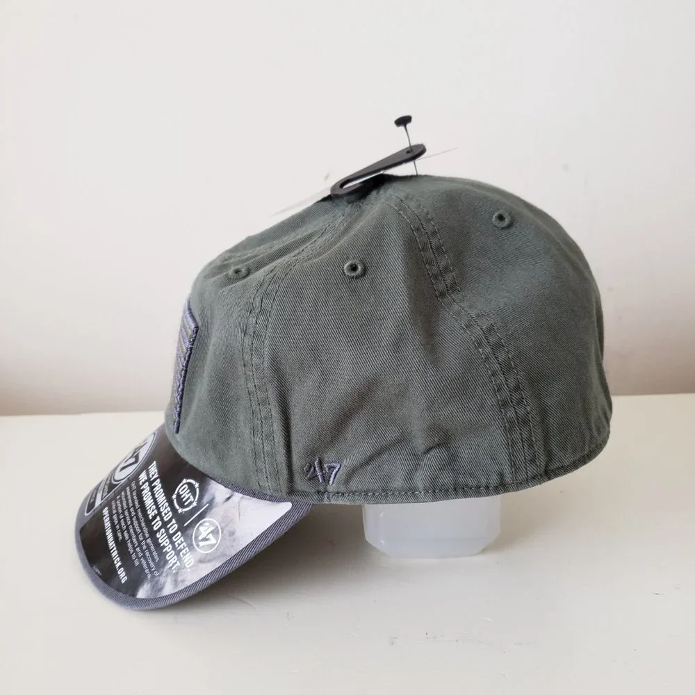Operation Hat Trick OHT ‘47 Fitted Size XL Hat Cap USA Flag Military Green NWT - Picture 4 of 11